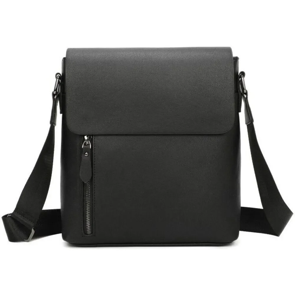 Women Black Medium Crossbody Shoulder Bag Messenger Bag Work Bag